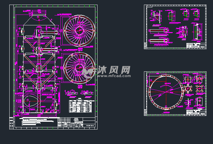 3000x9375旋流板塔图纸