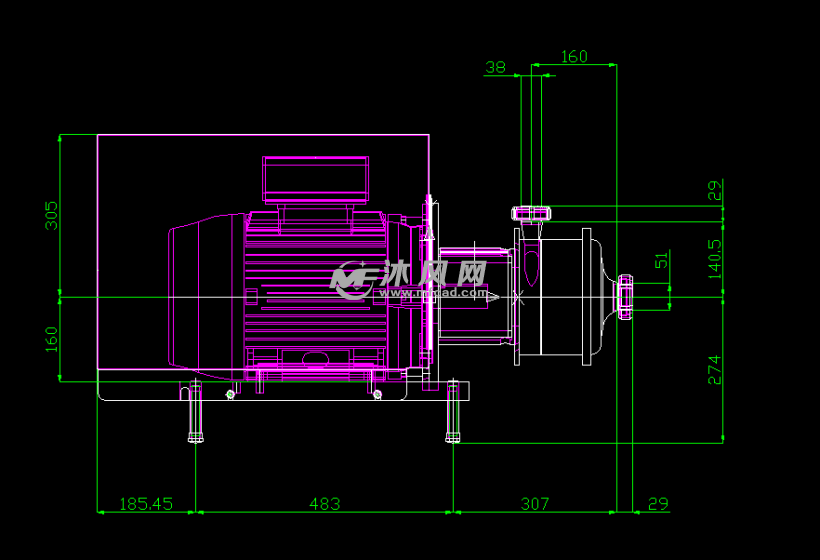 阿法拉伐离心泵模型