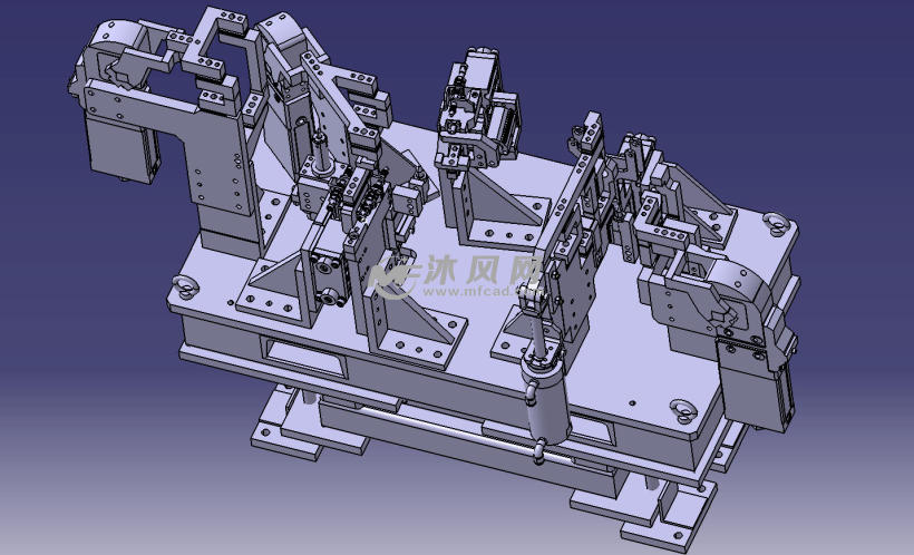 汽车纵梁焊接夹具