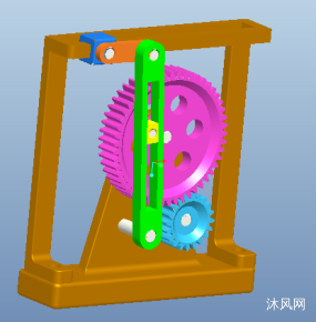 齿轮摆杆机构图纸合集的封面图