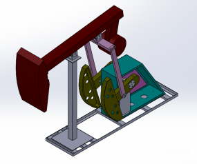 抽油机模型设计图纸合集的封面图
