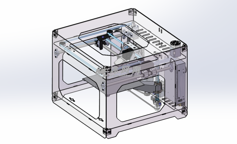 3d打印机设计模型全参数