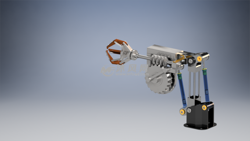 迷你鱿鱼刺身流水线 - inventor机械设备类模型和图纸下载 - 沐风图纸