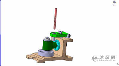钻孔夹具整体视图