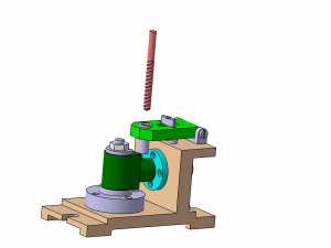 固定式翻转钻模