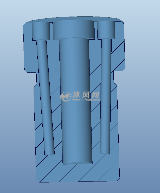 加工零件:针阀体
