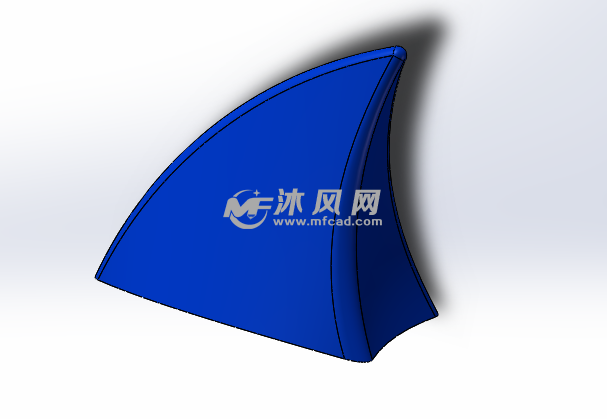 汽车鲨鱼鳍天线设计