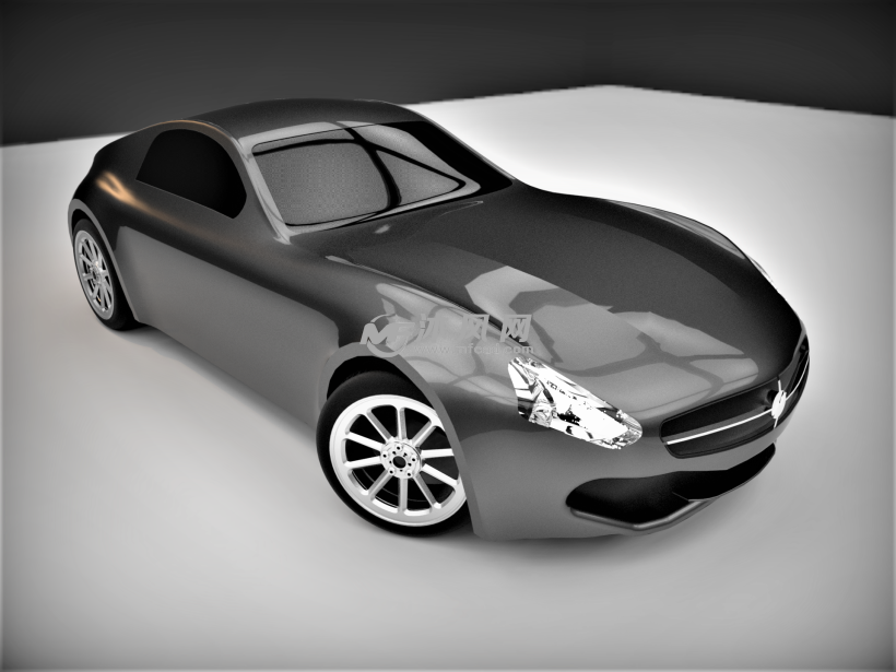 概念轿车模型图
