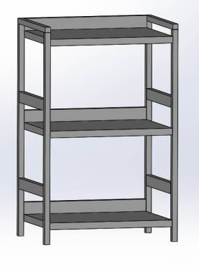 solidedge鞋架图纸