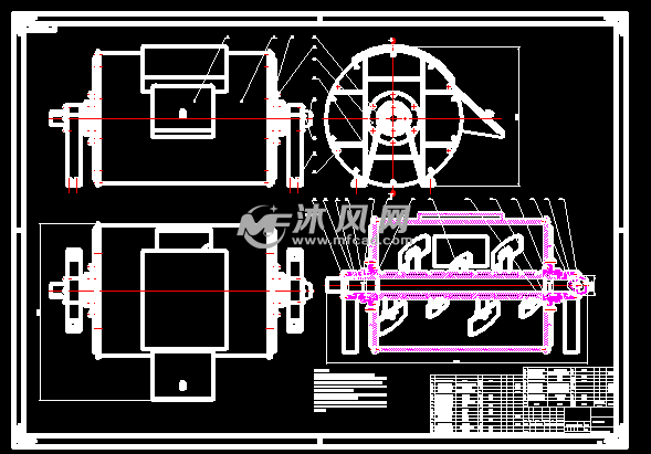jdy350单卧轴搅拌机搅拌装置的设计 - 其它机械类 - 沐风图纸