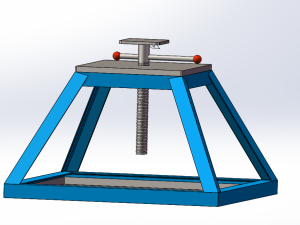 剪式千斤頂cad