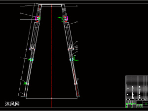 逃逸车迫停装置机械结构设计