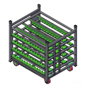 工厂场内周转架图纸合集的封面图