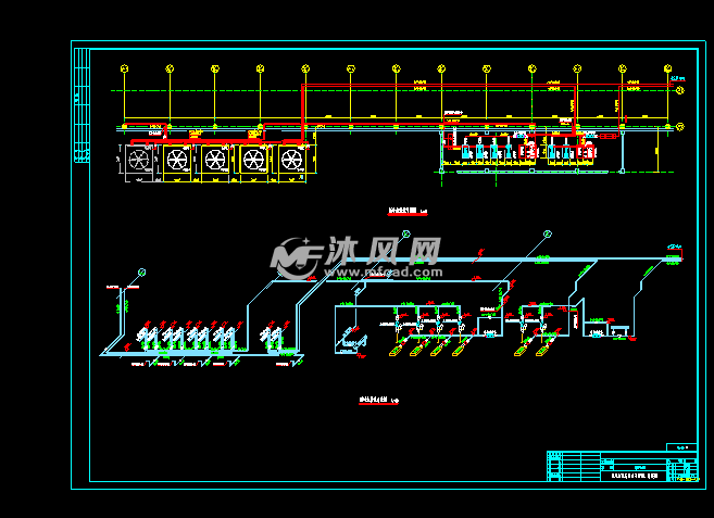 广州某汽车工厂焊接车间全套机电安装施工图