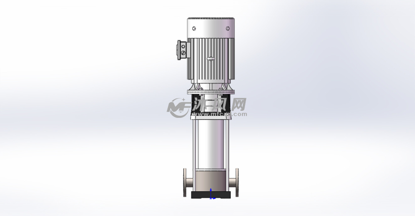 dn40立式泵模型