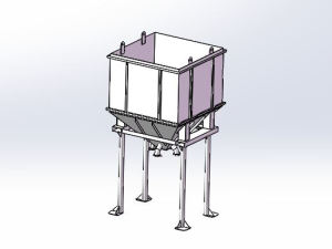 工業料斗設計模型