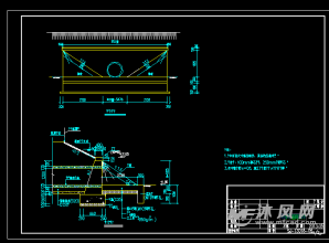 一字牆涵洞設計圖-引調水工程圖圖紙-沐風網