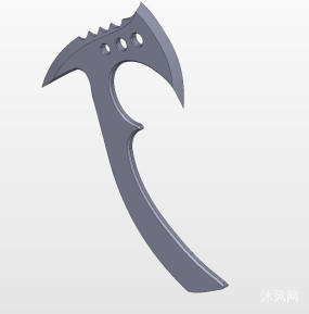 手斧模型设计图纸合集的封面图