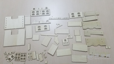 房子储蓄激光切割设计图-机械设备图纸-沐风网