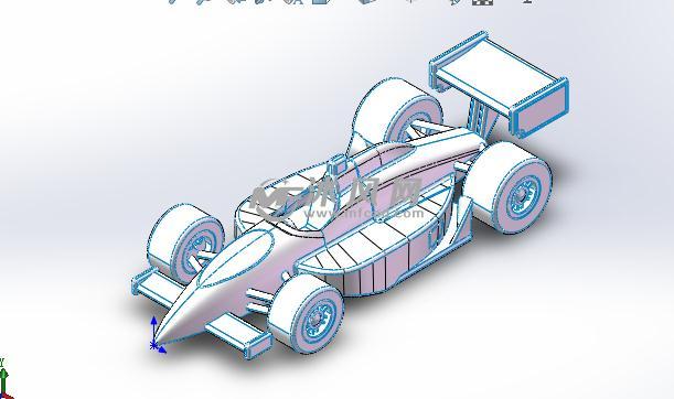 catia赛车制作模型