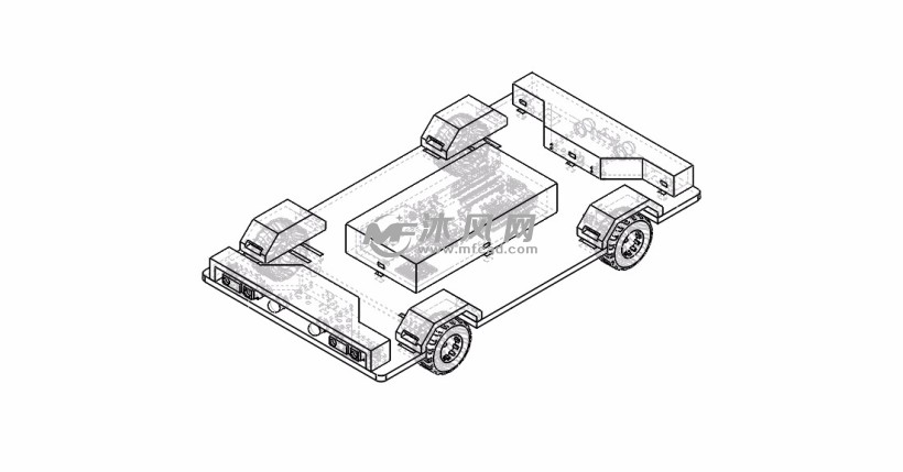 遥控车底座设计 - 玩具公仔图纸 - 沐风网