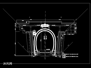 71m端墙式洞门短隧道图纸附计算书