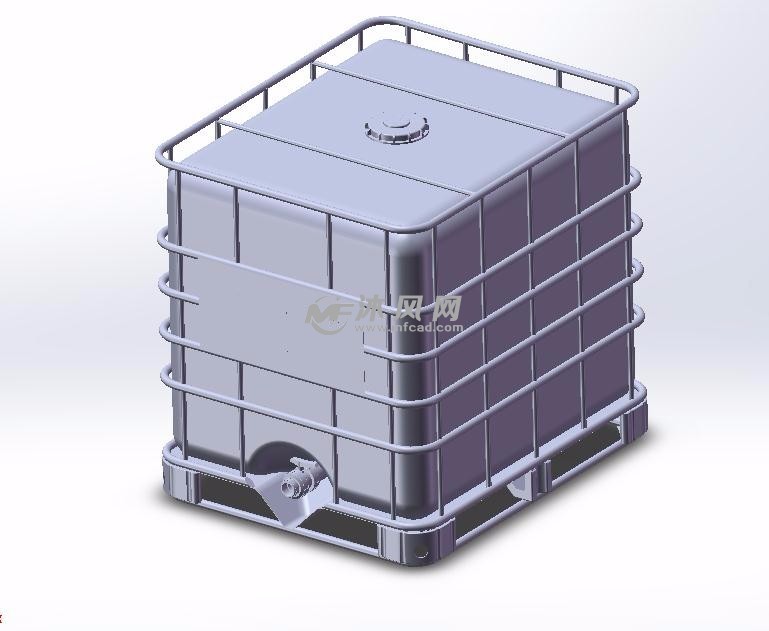 水箱三维模型
