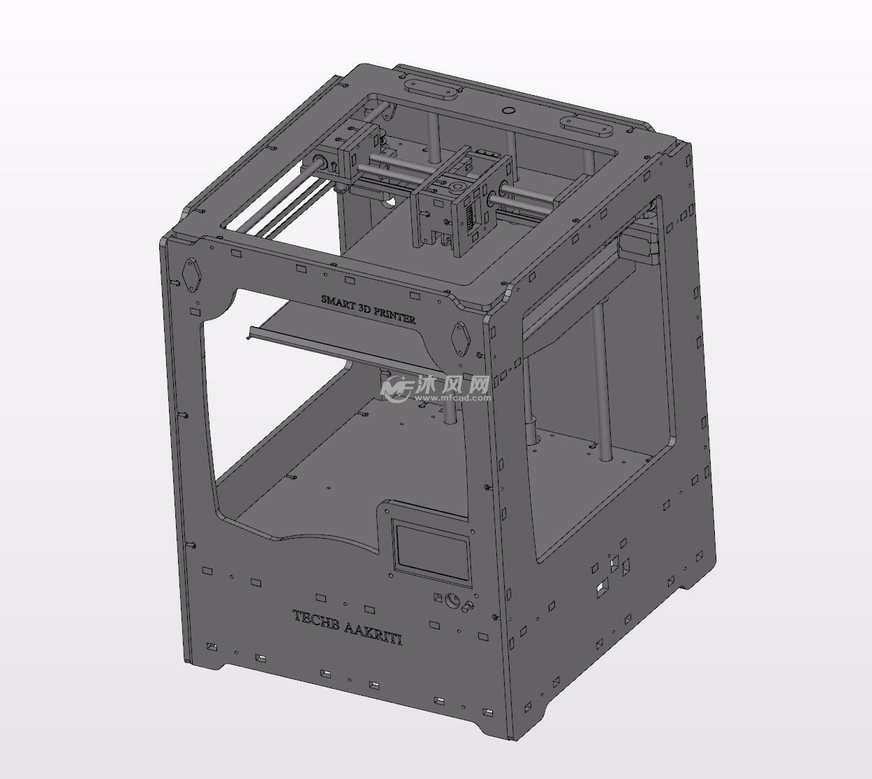 智能3d打印机 - 机械设备图纸 - 沐风网