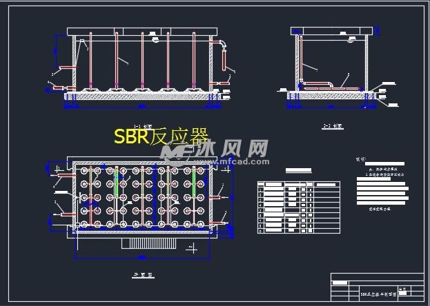 sbr反应器cad图