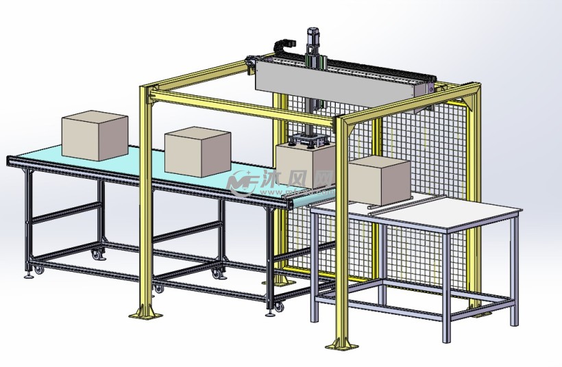 自动搬运线整体结构