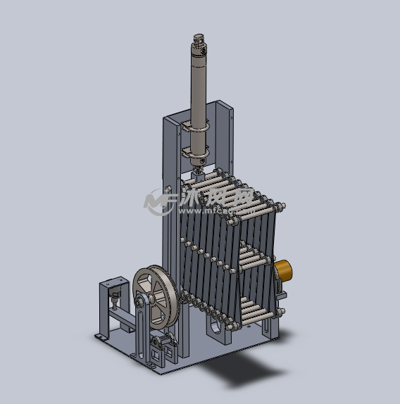 描述连杆结构的伸缩原理设计模型(linkage mechanism)又称低副机构,是