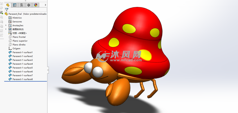 口袋妖怪玩具模型设计