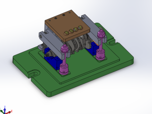翻盖式钻模夹具设计