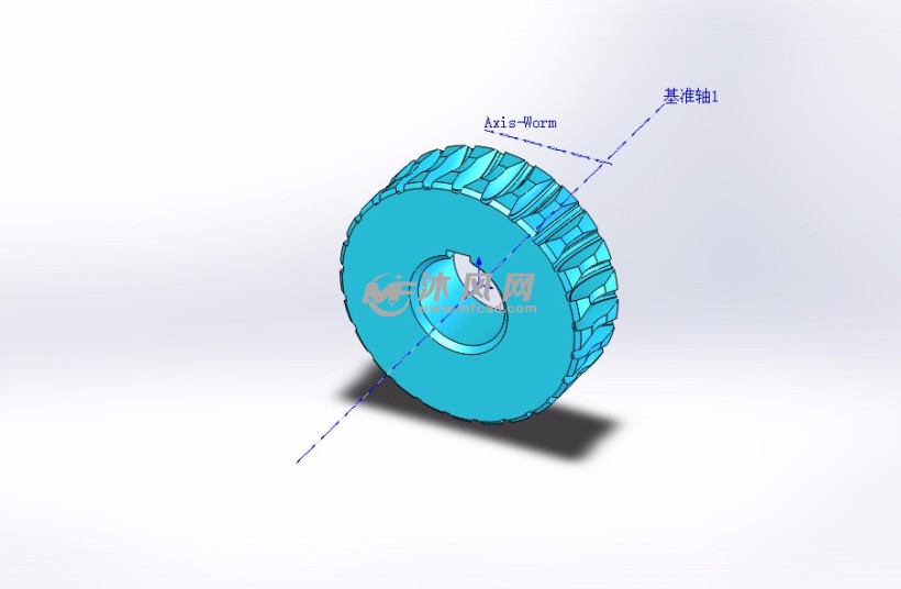 錐齒蝸輪蝸桿減速器