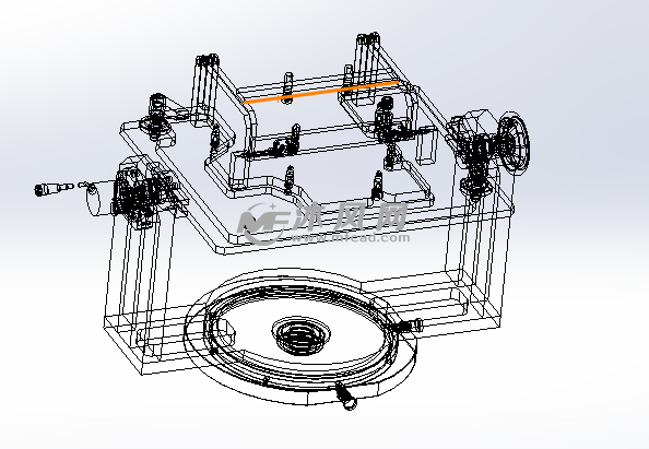 手动旋转定位治具