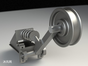 传动带弹簧张紧装置