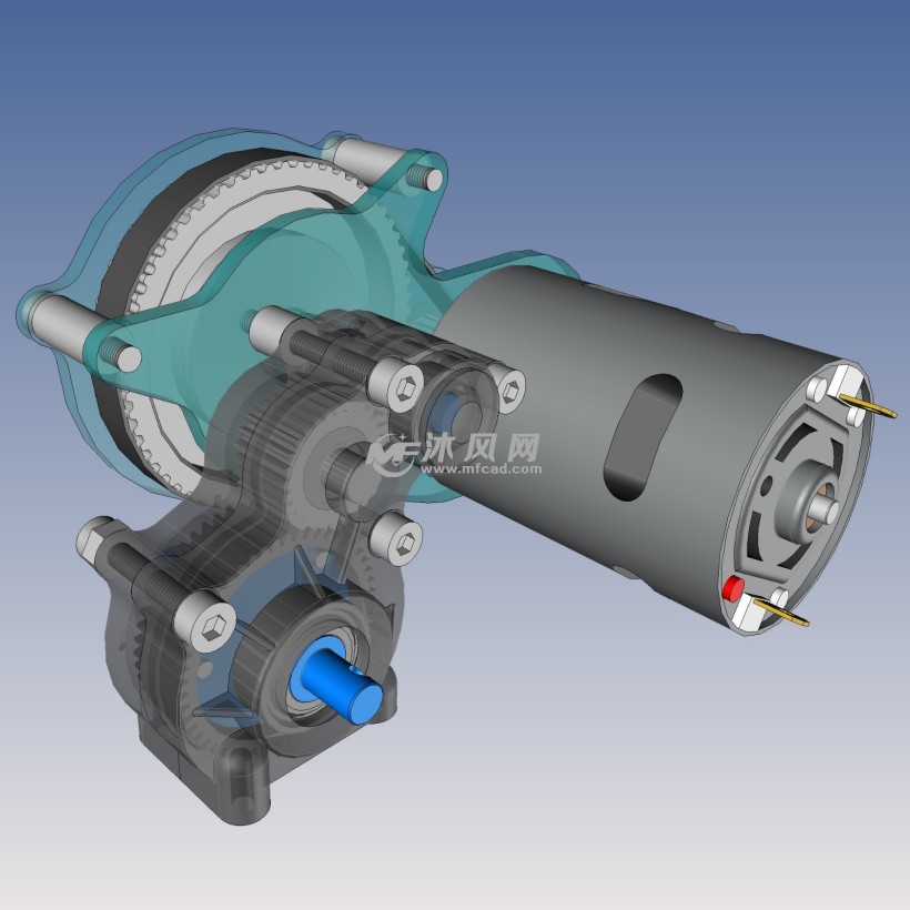 皮带传动装置建模