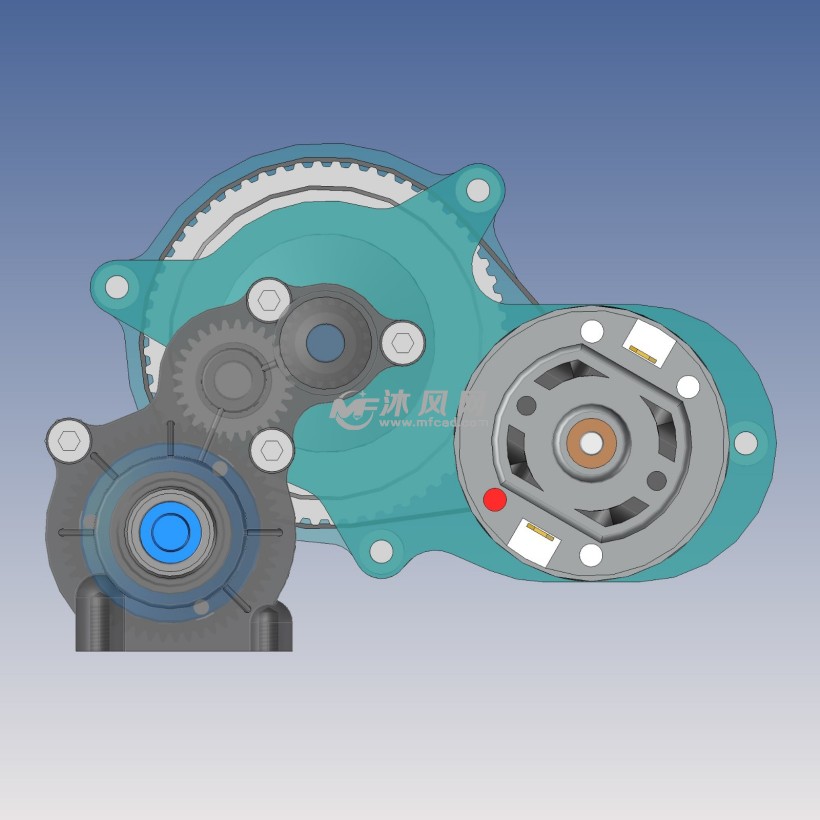 皮带传动装置建模