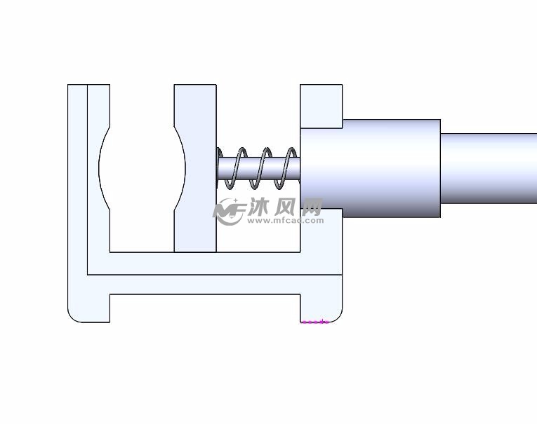 夹持结构示意图