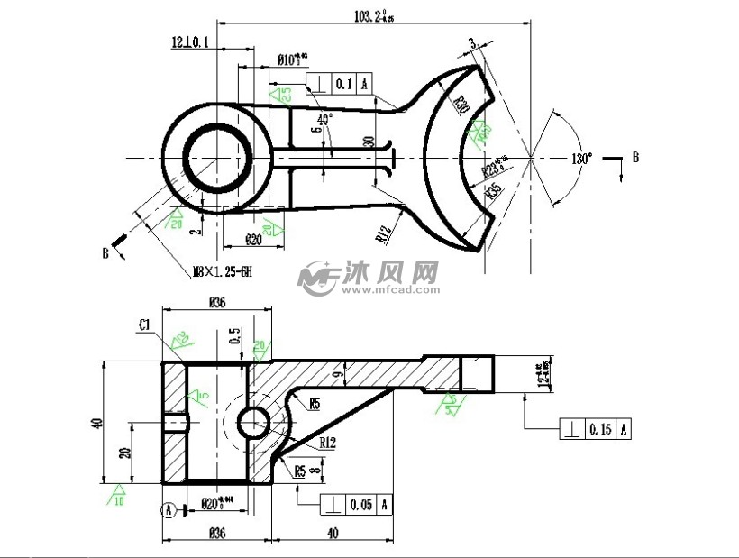 叉杆零件机械加工工艺及铣a面夹具设计
