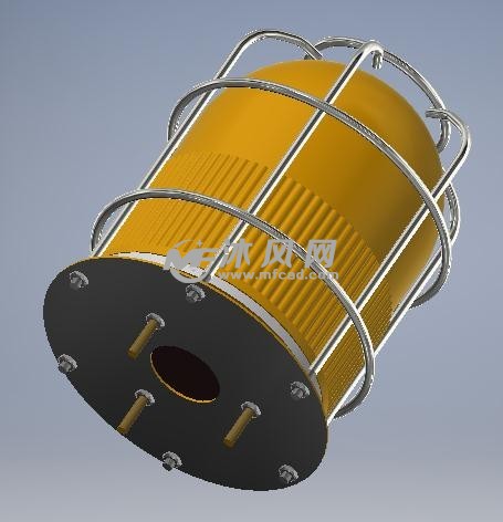 旋转泵三维模型