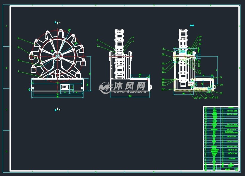 摩天轮结构名称图图片