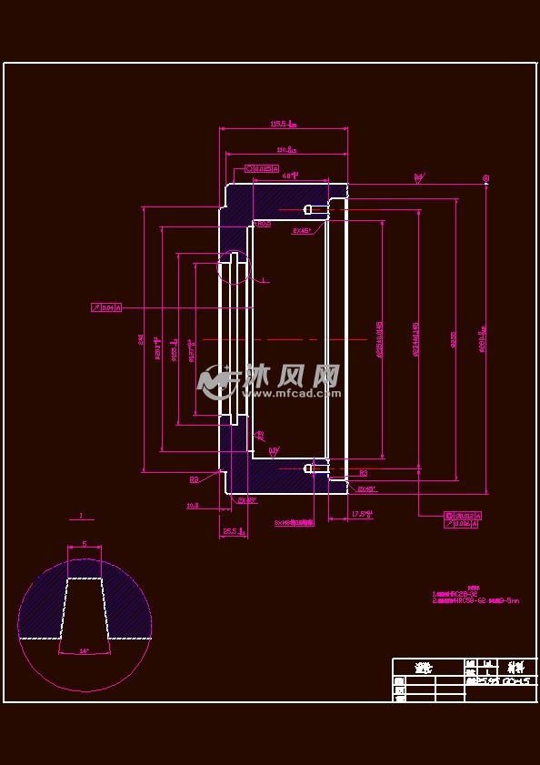 滚轮专用夹具设计 - 工艺工装夹具设计方案 - 沐风图纸