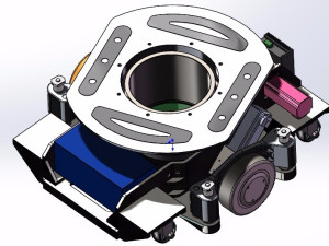 一种仓储物流小车(举升式agv)