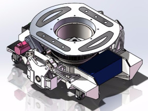一种举升式agv(悬挂减震版)