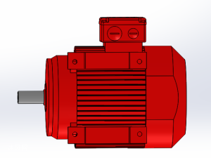 sew电机dv100l4三维模型 - 电机图纸 - 沐风网