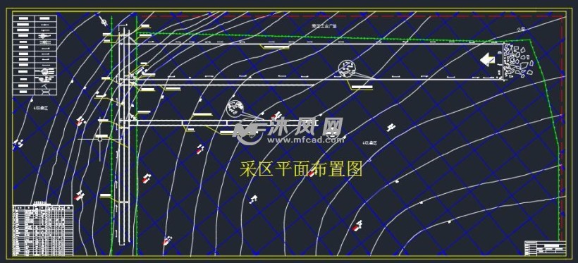 采区平面布置图