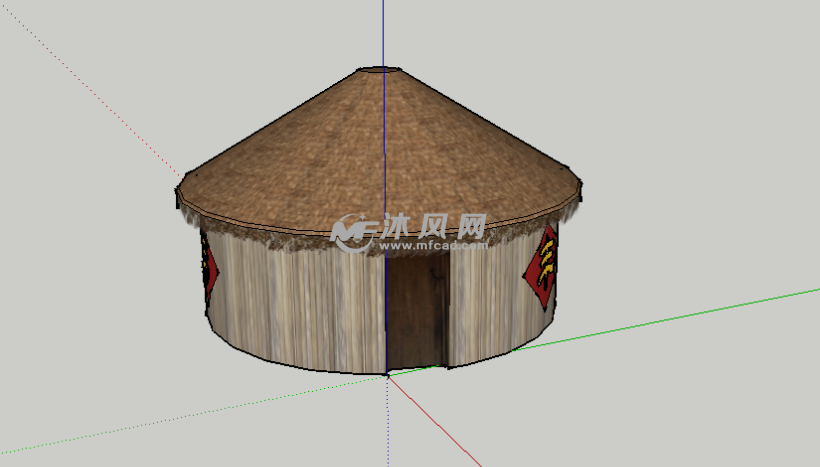 粮仓模型设计图