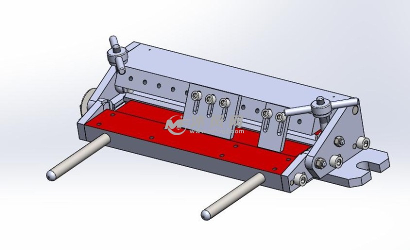 桌面折弯机模型
