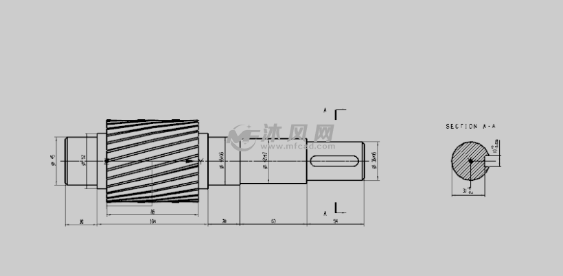 一级圆柱齿轮减速器含动画仿真